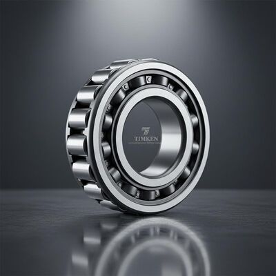ตลับลูกปืนเม็ดกลม TIMKEN พร้อมกรงเหล็กและการอบชุบด้วยเกลือเพื่อการทำงานที่เงียบ
