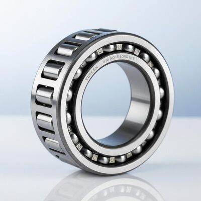 ตลับลูกปืนเม็ดกลม TIMKEN พร้อมกรงเหล็กเพื่อการทำงานที่เงียบยาวนานในการออกแบบแถวเดียว