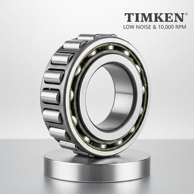 ชุดตลับลูกปืนเม็ดกลม TIMKEN หล่อลื่นล่วงหน้า พร้อมการทำงานที่เงียบและรองรับความเร็วสูงสุด 10,000 รอบต่อนาที